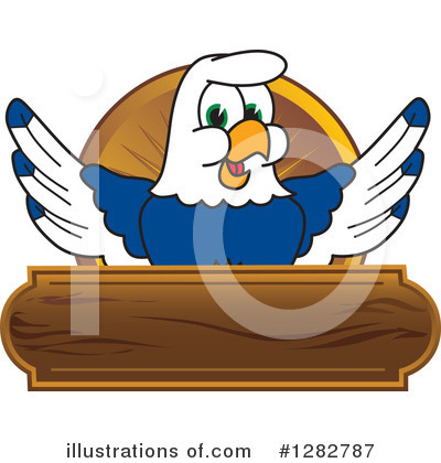 Royalty-Free (RF) Seahawk Clipart Illustration by Mascot Junction - Stock Sample #1282787