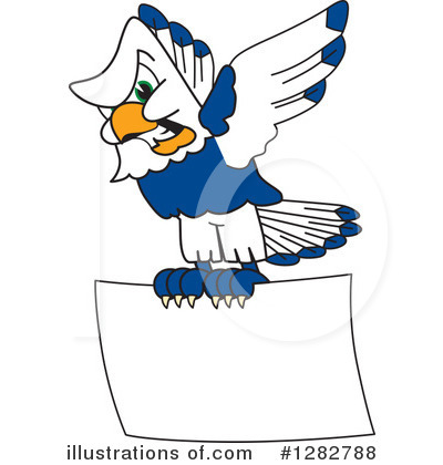 Royalty-Free (RF) Seahawk Clipart Illustration by Mascot Junction - Stock Sample #1282788