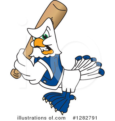 Royalty-Free (RF) Seahawk Clipart Illustration by Mascot Junction - Stock Sample #1282791