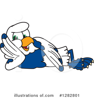 Royalty-Free (RF) Seahawk Clipart Illustration by Mascot Junction - Stock Sample #1282801