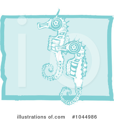 Seahorses Clipart #1044986 by xunantunich