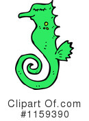 Seahorse Clipart #1159390 by lineartestpilot