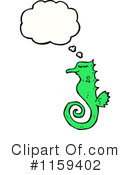 Seahorse Clipart #1159402 by lineartestpilot
