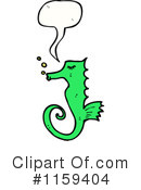 Seahorse Clipart #1159404 by lineartestpilot