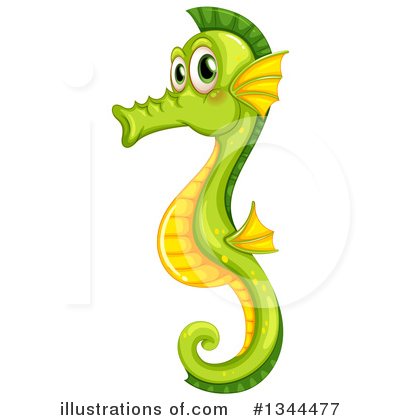 Seahorse Clipart #1344477 by Graphics RF