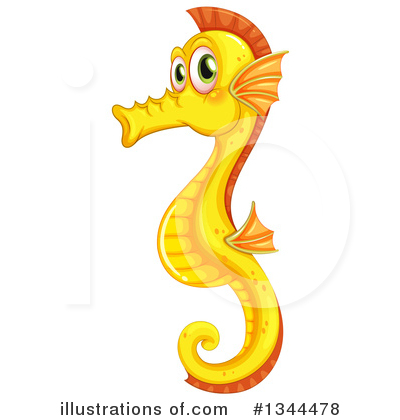 Seahorse Clipart #1344478 by Graphics RF