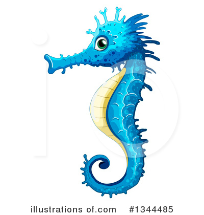 Seahorse Clipart #1344485 by Graphics RF