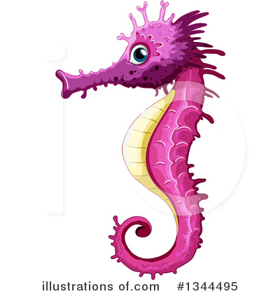 Seahorse Clipart #1344495 by Graphics RF