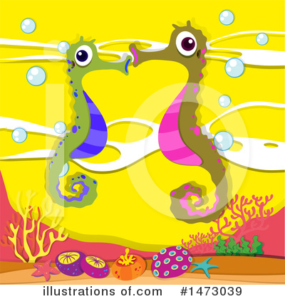 Seahorse Clipart #1473039 by Graphics RF