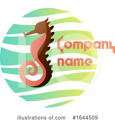Royalty-Free (RF) Seahorse Clipart Illustration by Morphart Creations - Stock Sample #1644509