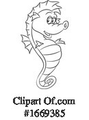 Seahorse Clipart #1669385 by cidepix