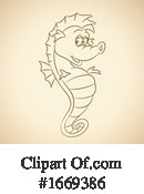 Seahorse Clipart #1669386 by cidepix