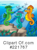 Seahorse Clipart #221767 by visekart