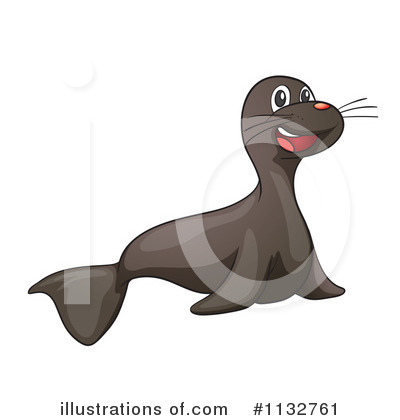 Sea Lion Clipart #1132761 by Graphics RF