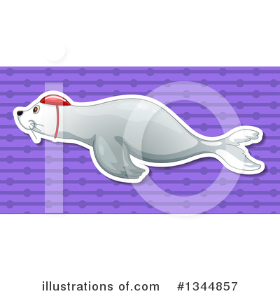 Sea Lion Clipart #1344857 by Graphics RF