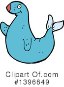 Seal Clipart #1396649 by lineartestpilot