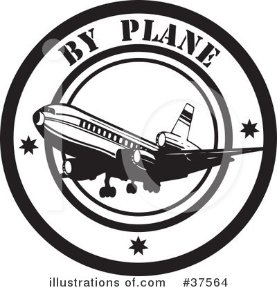 Airplane Clipart #37564 by Eugene