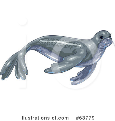 Royalty-Free (RF) Seal Clipart Illustration by Tonis Pan - Stock Sample #63779