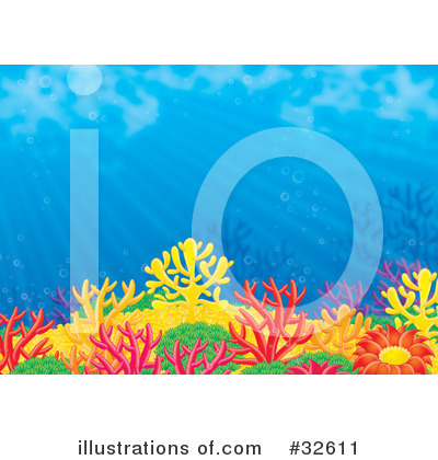 Sea Anemones Clipart #32611 by Alex Bannykh