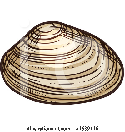 Royalty-Free (RF) Seashell Clipart Illustration by Vector Tradition SM - Stock Sample #1689116