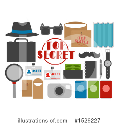 Royalty-Free (RF) Secret Agent Clipart Illustration by BNP Design Studio - Stock Sample #1529227