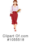 Secretary Clipart #1055518 by BNP Design Studio