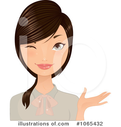 Royalty-Free (RF) Secretary Clipart Illustration by Melisende Vector - Stock Sample #1065432