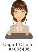 Secretary Clipart #1065436 by Melisende Vector