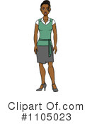 Secretary Clipart #1105023 by Cartoon Solutions