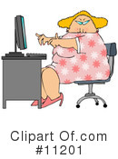 Secretary Clipart #11201 by djart