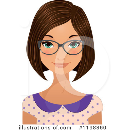 Royalty-Free (RF) Secretary Clipart Illustration by Melisende Vector - Stock Sample #1198860