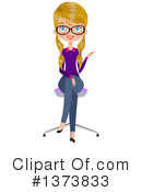 Secretary Clipart #1373833 by Melisende Vector