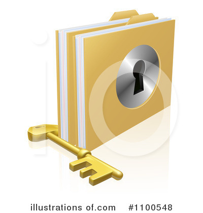 Files Clipart #1100548 by AtStockIllustration