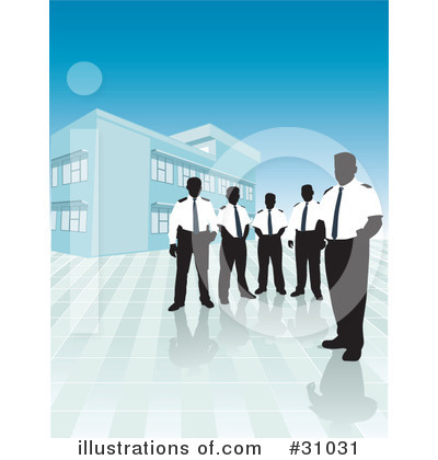 Security Guard Clipart #31031 by David Rey