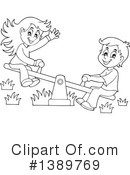 See Saw Clipart #1389769 by visekart
