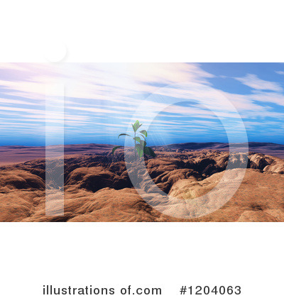 Royalty-Free (RF) Seedling Clipart Illustration by KJ Pargeter - Stock Sample #1204063