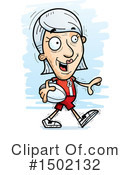 Senior Caucasian Woman Clipart #1502132 by Cory Thoman