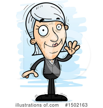 Royalty-Free (RF) Senior Caucasian Woman Clipart Illustration by Cory Thoman - Stock Sample #1502163