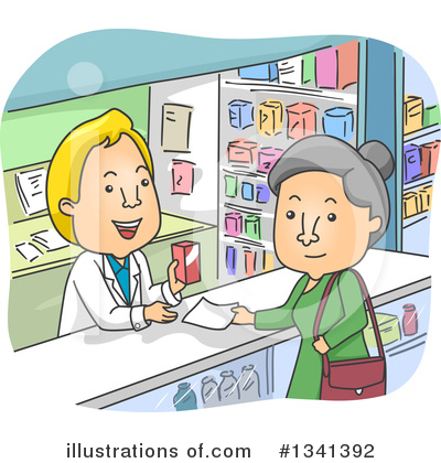 Pharmacist Clipart #1341392 by BNP Design Studio