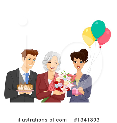 Royalty-Free (RF) Senior Citizen Clipart Illustration by BNP Design Studio - Stock Sample #1341393