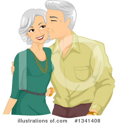 Royalty-Free (RF) Senior Citizen Clipart Illustration by BNP Design Studio - Stock Sample #1341408