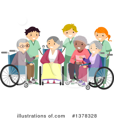 Royalty-Free (RF) Senior Citizen Clipart Illustration by BNP Design Studio - Stock Sample #1378328