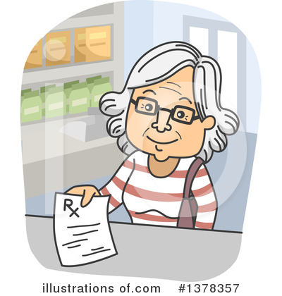 Royalty-Free (RF) Senior Citizen Clipart Illustration by BNP Design Studio - Stock Sample #1378357