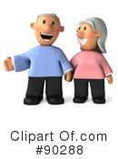 Senior Couple Clipart #90288 by Julos