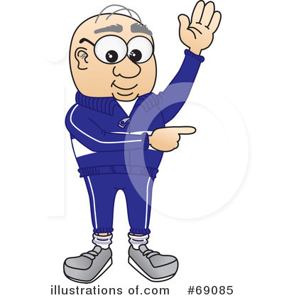 Senior Man Character Clipart #69085 by Toons4Biz