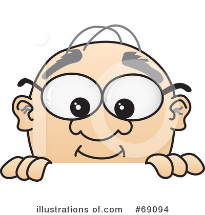 Senior Man Character Clipart #69094 by Toons4Biz