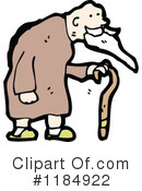 Senior Man Clipart #1184922 by lineartestpilot