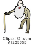 Senior Man Clipart #1225655 by lineartestpilot