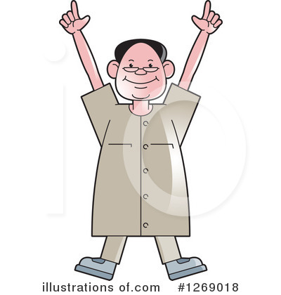 Royalty-Free (RF) Senior Man Clipart Illustration by Lal Perera - Stock Sample #1269018