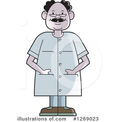 Senior Man Clipart #1269023 by Lal Perera